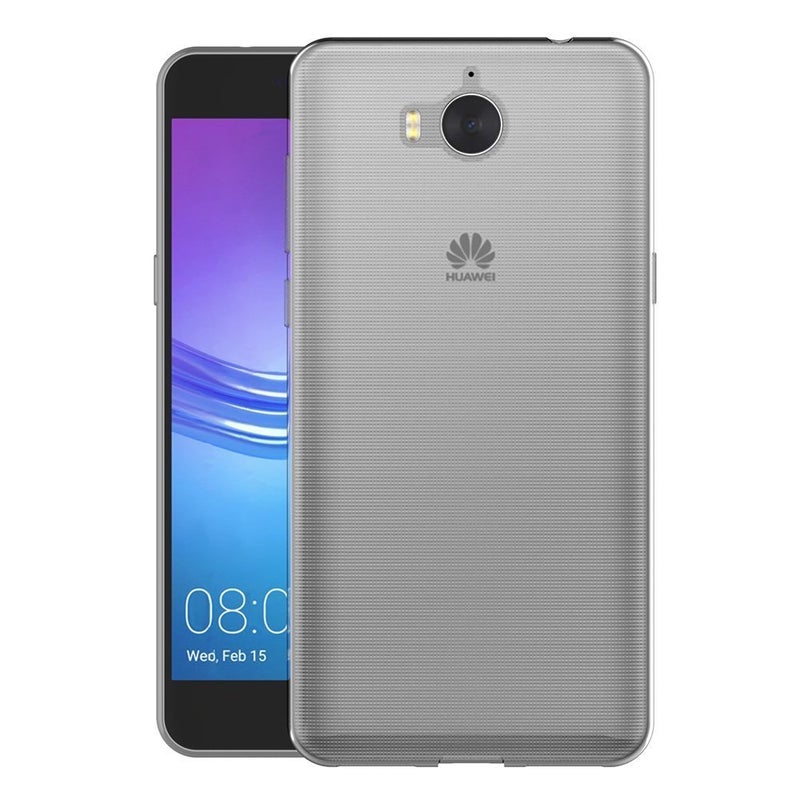 MaiJin Case for Huawei Y5 2017 / Huawei Y6 2017 (5 inch) Soft TPU Rubber Gel Bumper Transparent Back Cover - Image 2